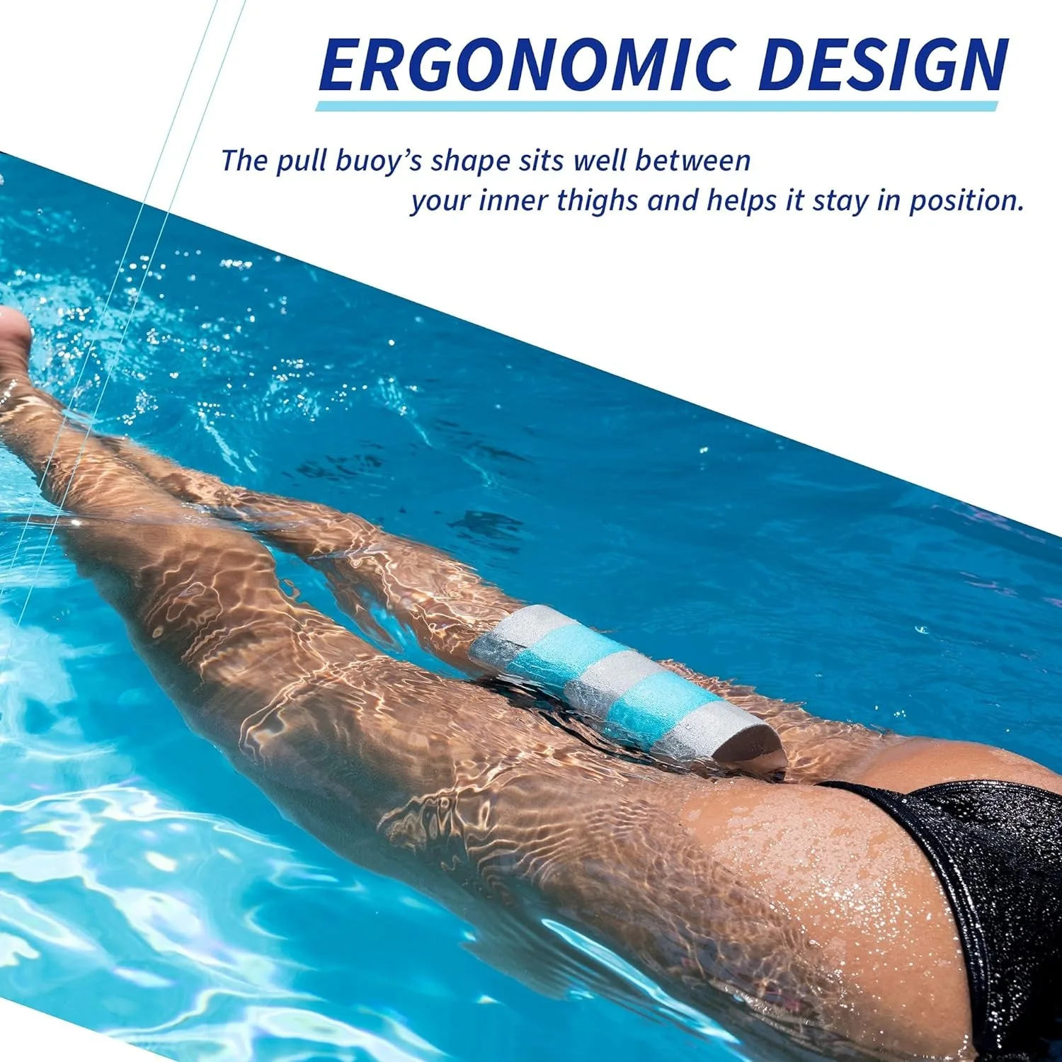 Figure-Eight Shaped Pull Buoy EVA 5-Layer Leg Float Aids Swimmer Legs Float for Swimming Pool Training Adults and Beginners inflatable swimming buoy