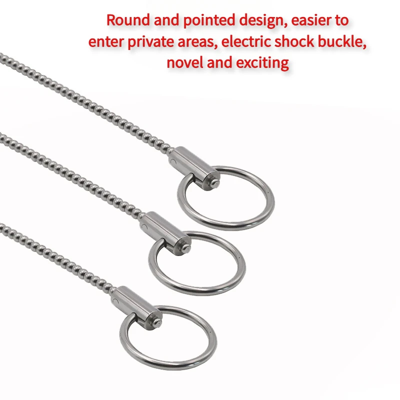 Length 13cm Metal Penis Plug Stainless Steel Horse Eye Rod Stimulating Dick Dilator Urethral Plug Sex Toy for Men Bdsm Gay Toy