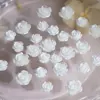 A Box 3D Flower Nail Art Decorations Camellia Rhinestone Crystal Nail Charms Parts For French Nail DIY Accessories 3