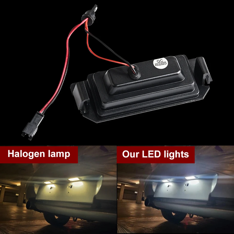Éclairage De Plaque D'immatriculation LED, 2 Pièces, Pour Hyundai