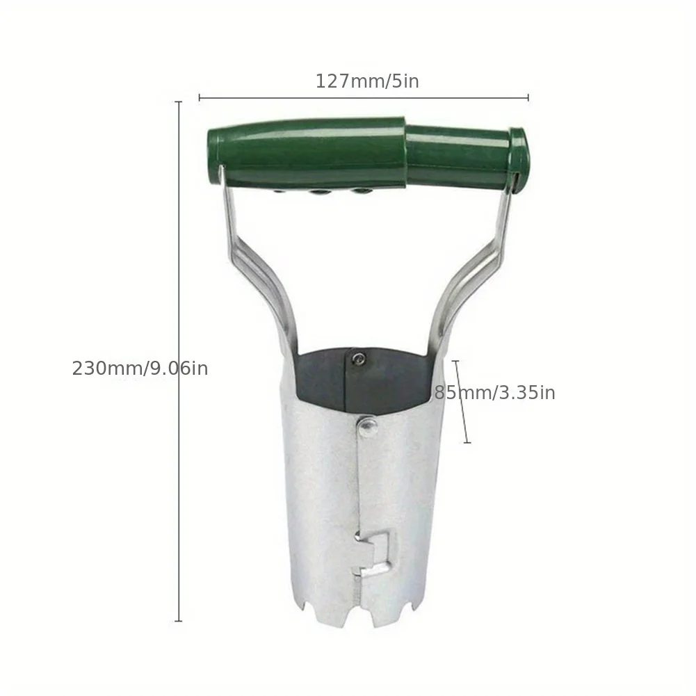 Upgrade your gardening game with a set of iron seedling planting tools, making planting easier and more efficient