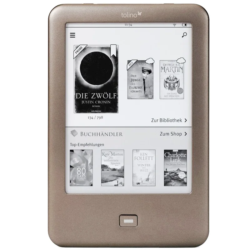 

Tolino Shine/page eReader 212PPI ebook 6 inch affordable kindle kobo E-ink front light электронная книга onyx boox