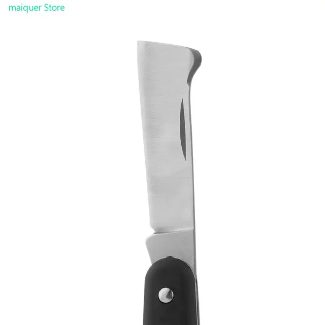 Rozsdamentes Acél Penge Összecsukható Ültetési Kés Kaszálás Többfunkciós Növényvágás Metszés Vágó Vágófa Koca Szerszám - Image 4