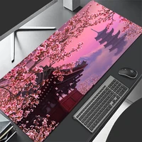 Mouse Pad Gaming Laptop Computer Pc Gamer Keyboard Desk Mat Fuji Mountain Cherry Blossom Pagoda In Japan Dask Mat Mousepad Gift 1