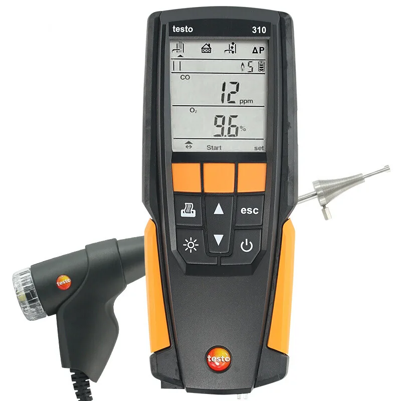 Kit Analizzatore Di Combustione Residenziale Testo 310