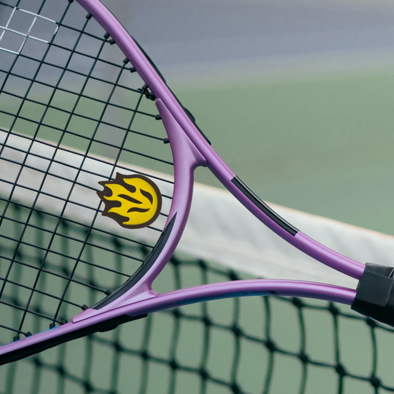 

6 Pcs Tennis Balls Racket Absorber Flower Absorbers Shocks Soft Vibration Dampeners Tiny Shocking