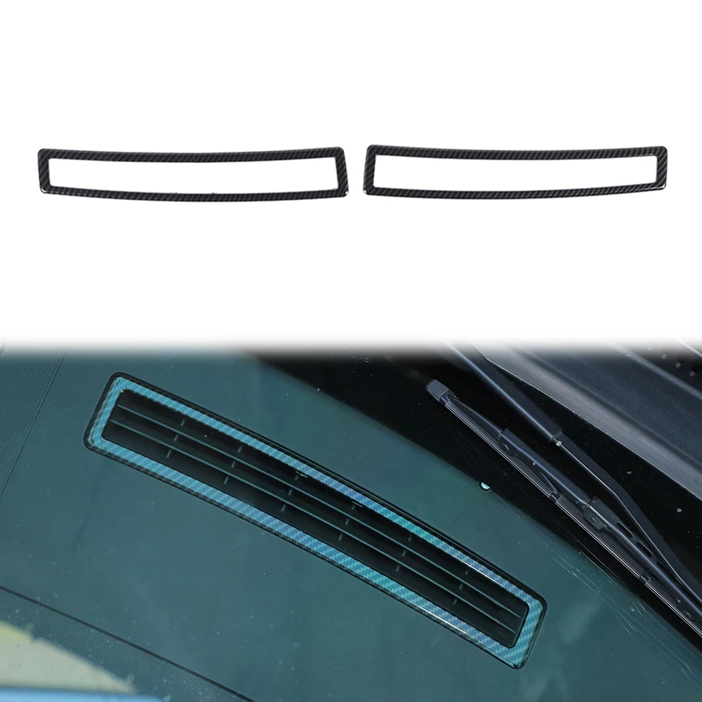 

Декоративная рамка на переднее ветровое стекло и вентиляционное отверстие для Dodge Challenger 2009-2011 2012 2013 2014 аксессуары для интерьера автомобиля
