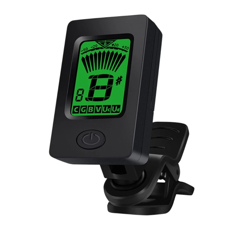 

Guitar Tuner Clip on, Digital Electric Tuner with LCD Display, Guitar Metronome