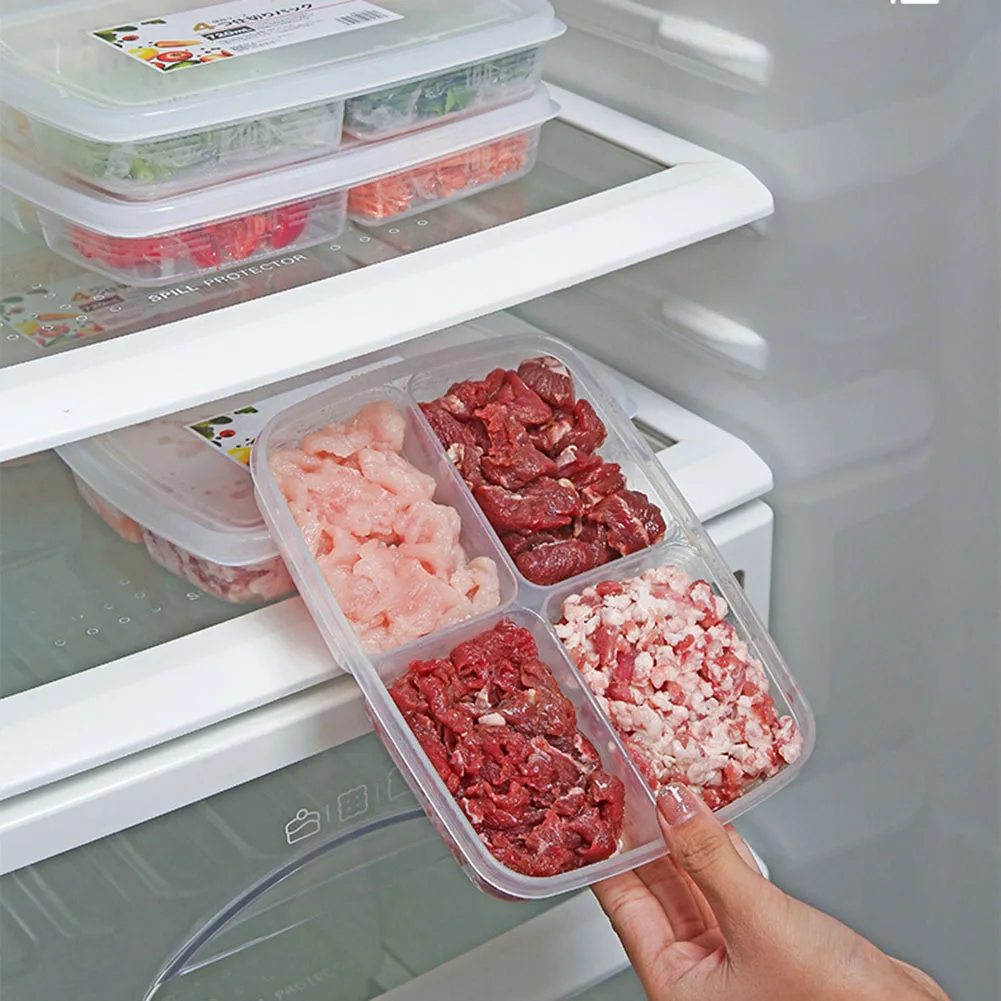 Transparent Food Storage Box Leak Proof Container