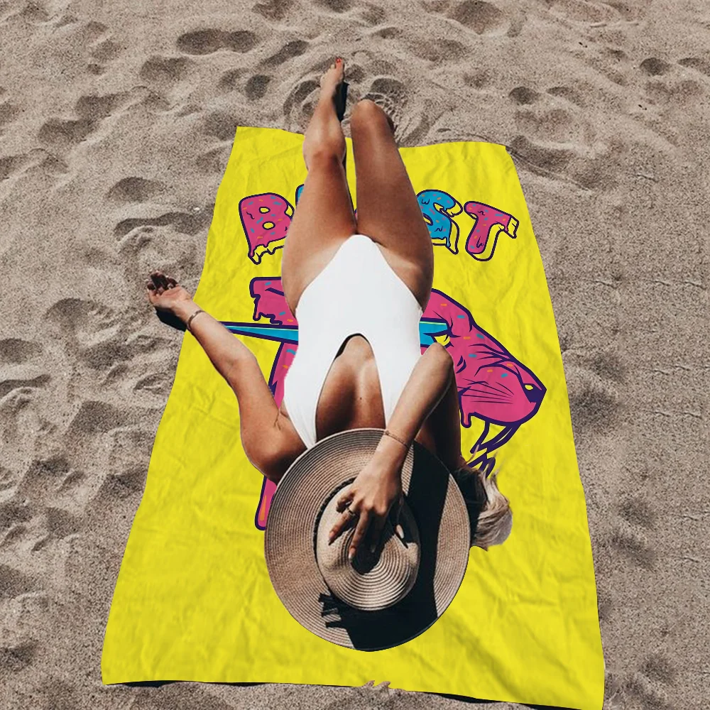 Game Blogger Mr-Beast Big Microfiber Beach Towels Quick Dry Towel Sand Beach Towels Pool Towel for Travel Swim Pool Yoga 4