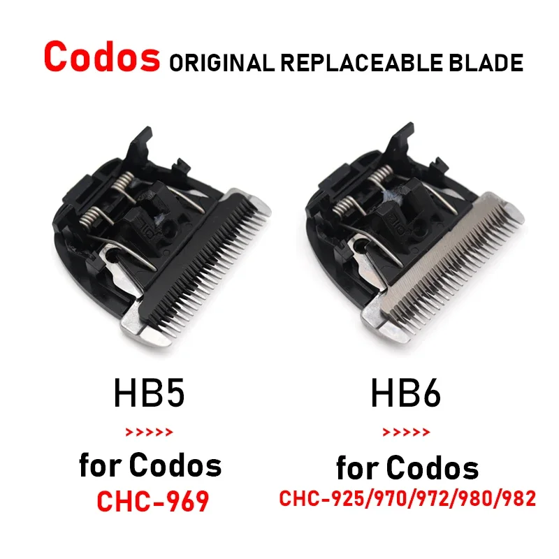 Original Replacement Blade for Codos CHC-969 CHC-980/982 Etc. Professional Hair Clipper Barber Accessories 5