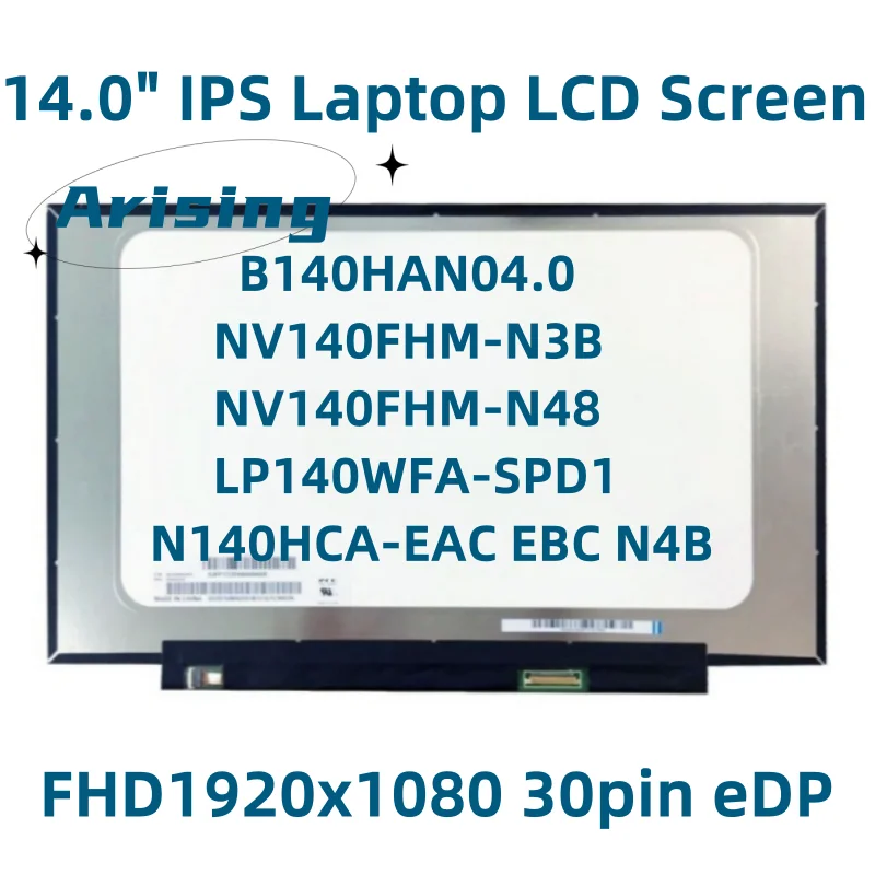 B140XTN02.A HW0ADisplay LCD Schermo 14.0 LED 30 pin 1366x768