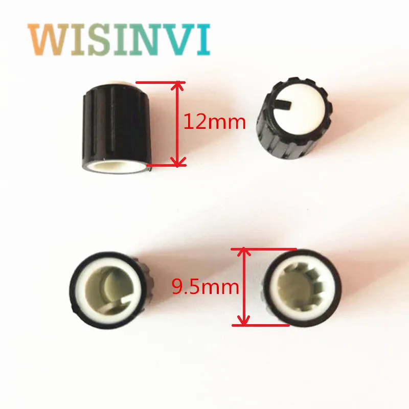 Potentiometer Knob Cap 10PCS 9.5*12MM Plastic