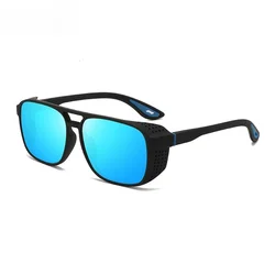 Polarized Windproof Sports Sunglasses - UV400 Protection (Blue)