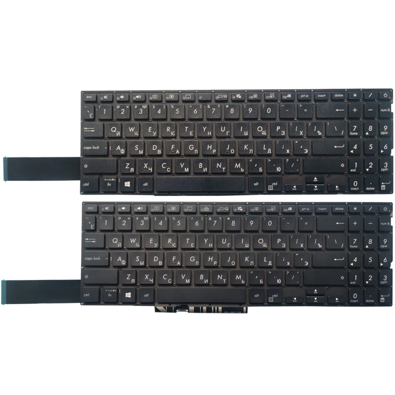 

NEW Russian RU Laptop Keyboard for ASUS Mars15 X571 X571G X571GT X571GD X571U X571F K571 K571GT F571 F571G F571GT VX60GT VX60G