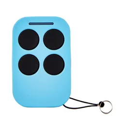 Universal Garage Door Remote Control with Auto-Scan and Multi-Frequency Features (Blue)