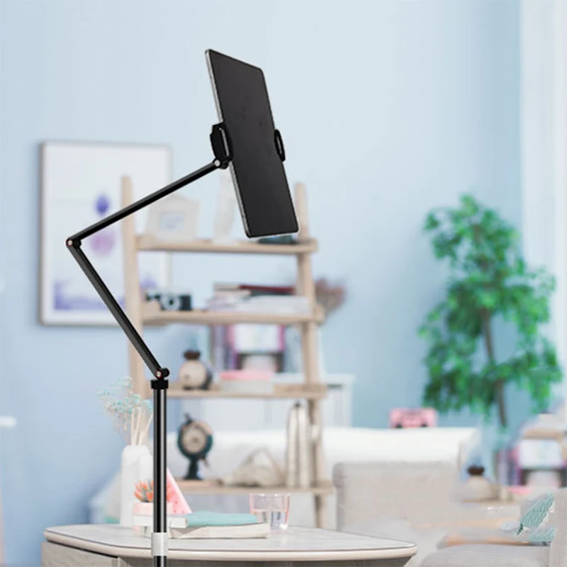 Ipad Stand Estética Preto Piso Painel Ipad