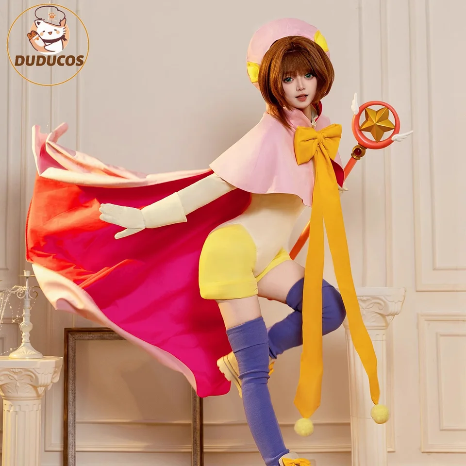 アニメカードキャプターさくらカードキャプター木之本桜コスプレ衣装