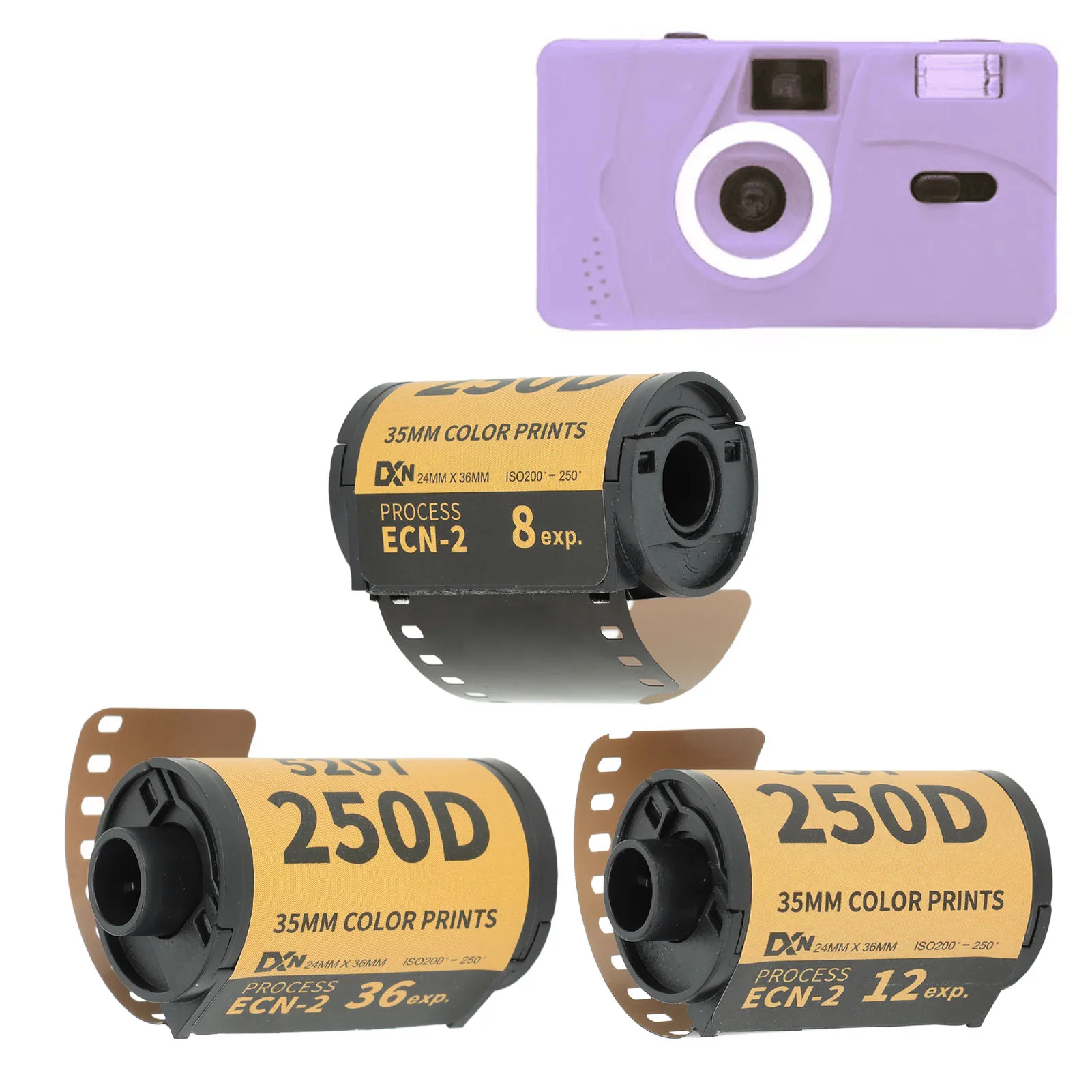 35mm Color Print Film Professional Wide Exposure Range ECN 2 Process Colour Print Camera Film for 135 Camera color print film