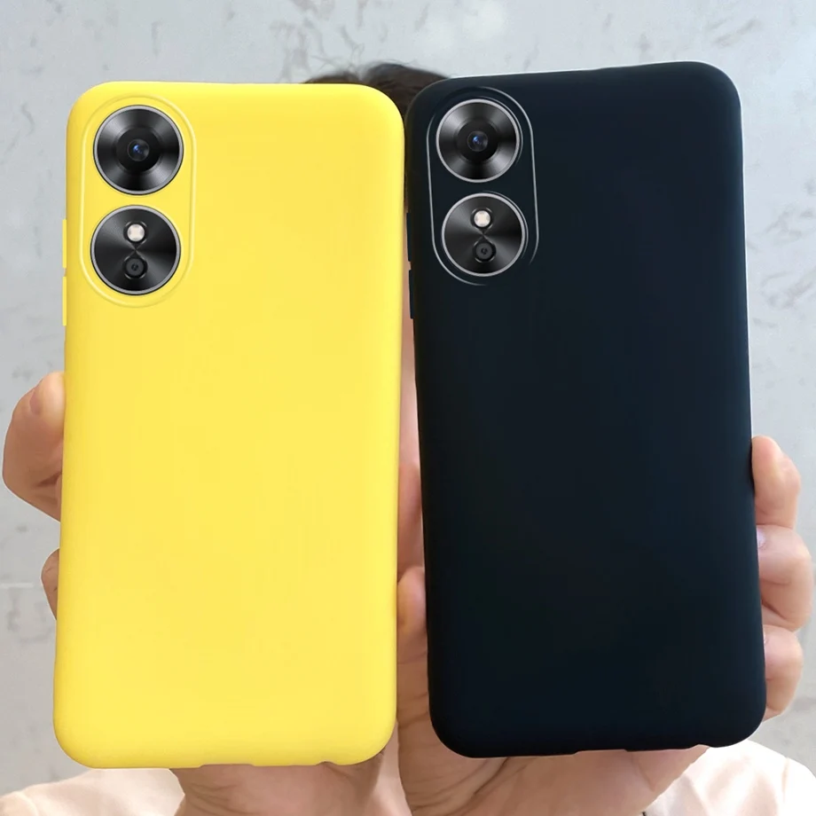 Cover Custodia Morbida Silicone per OPPO A17
