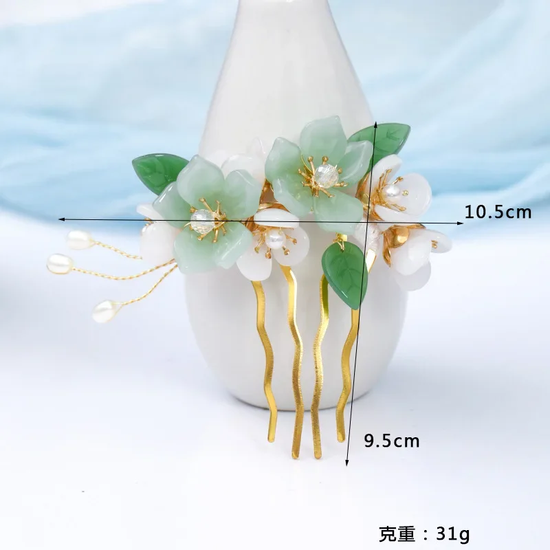 Hair Comb Clip Hairpin For Women Hanfu Chinese Style hair accessories