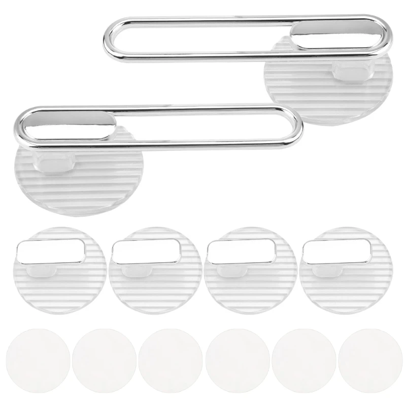

Set of 6 Stylish Hair Tie Holder Hair Scrunchies Storage Stand Easy Installation Versatile Headband Organiser for Home DropShip