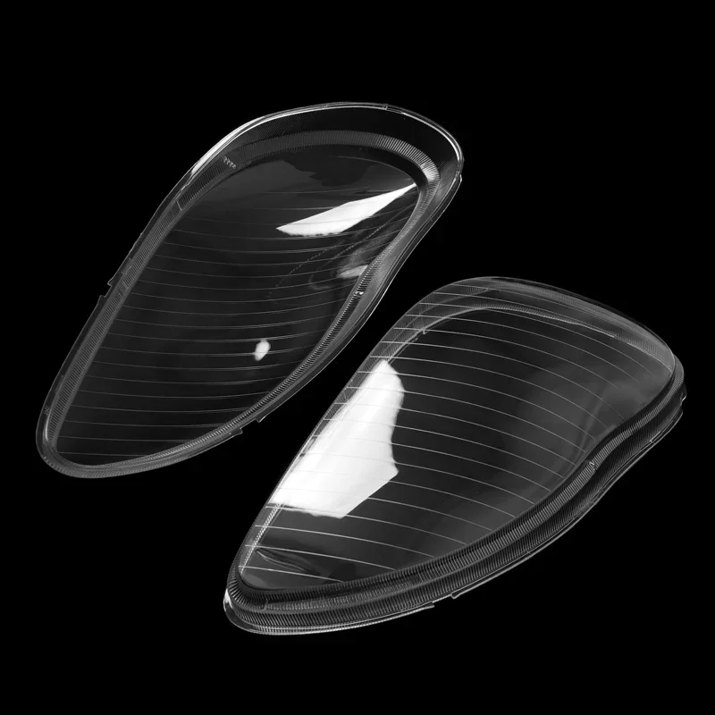 1 Paar Scheinwerferlinsenabdeckung, transparent, für Mercedes-Benz W220 S430 S500 S600 1998–2006 – Detail 4