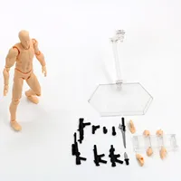 Male Female Body Figure Toy Movable Joints Drawing Mannequin Figure Models for Kids Scientific Cognitive Toys 3