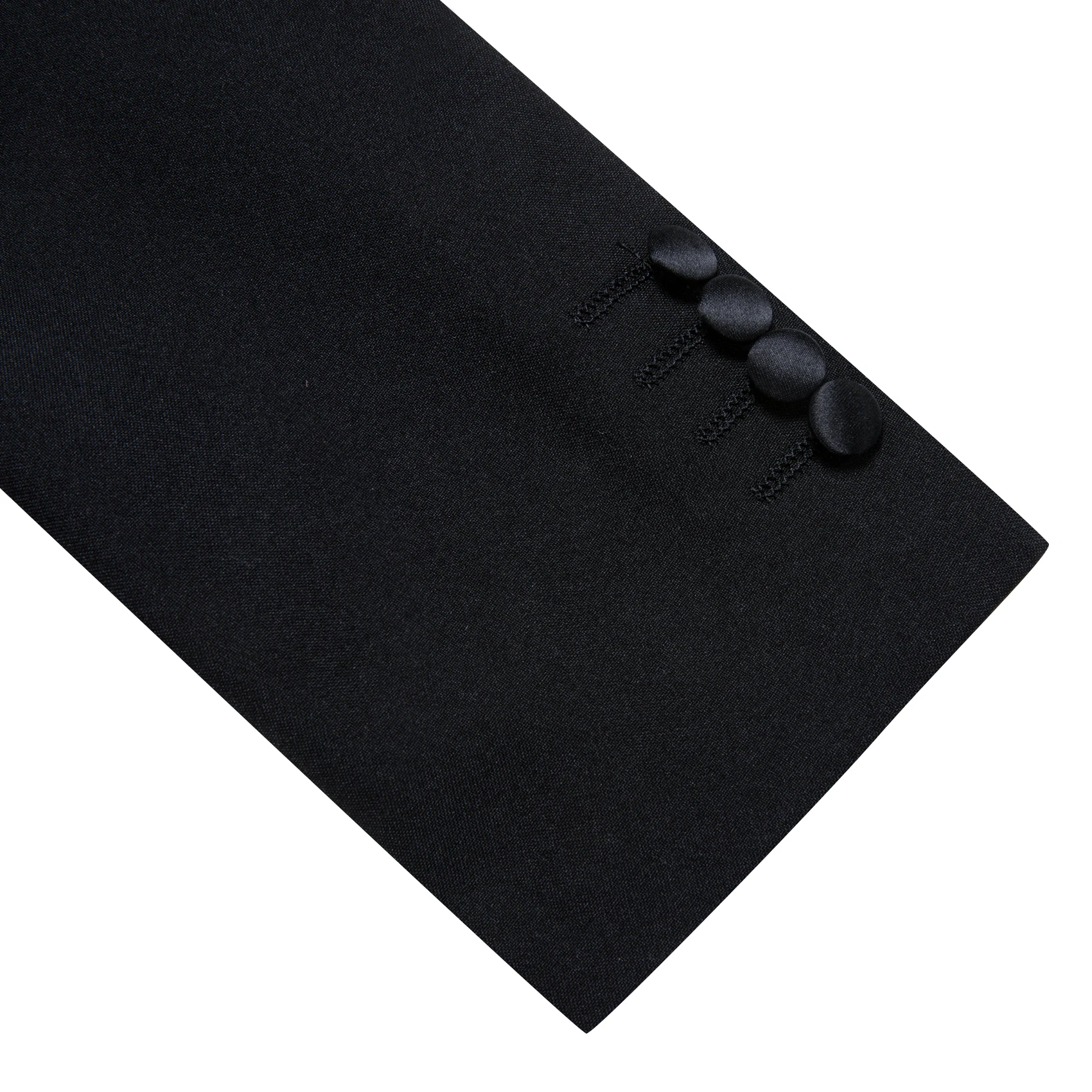 Barry.Wang Suit Tie Bowtie for Men Jacquard Solid Shawl Collar Male Blazer Jacket Coat Hanky Cufflinks Formal Business Wedding