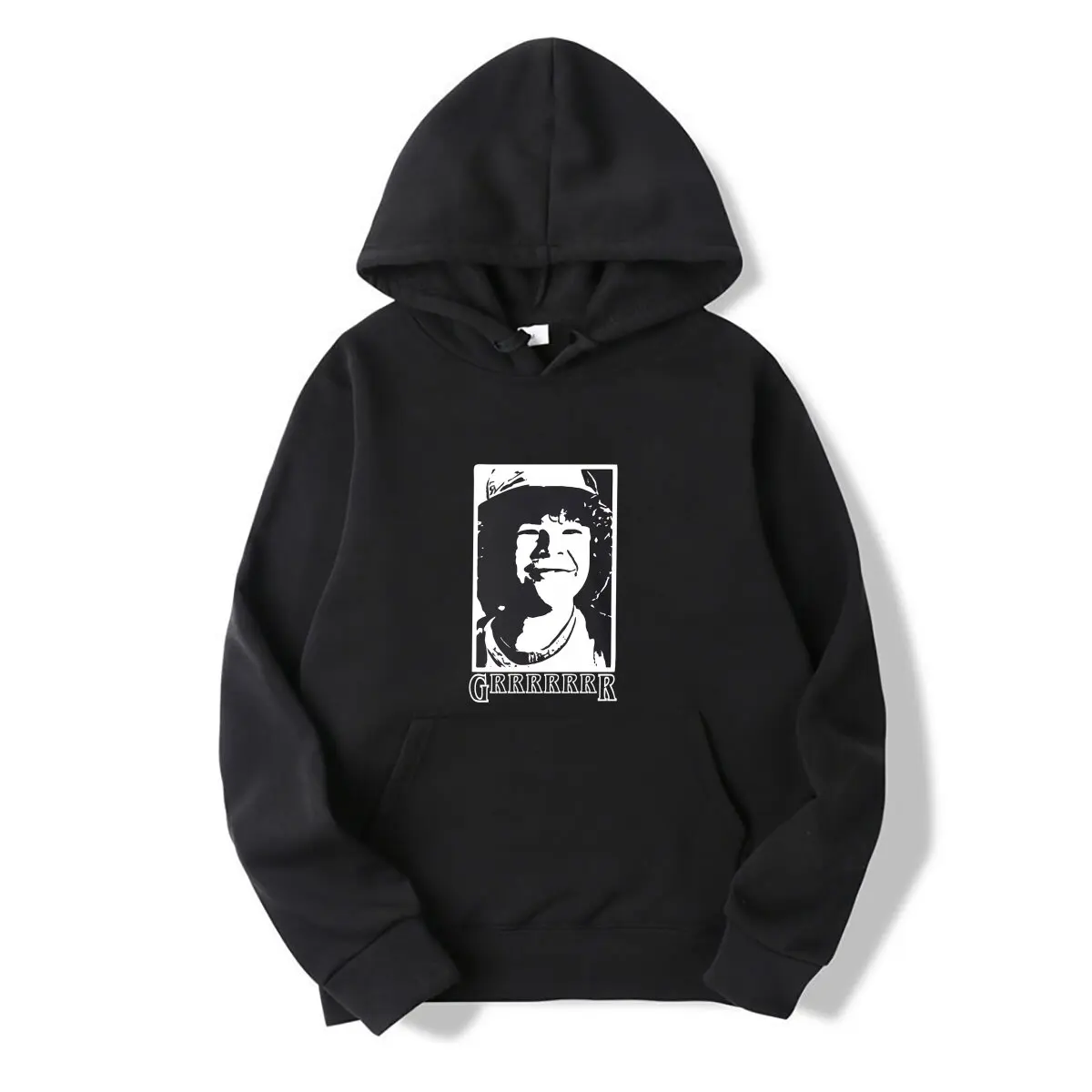 thumbnail image 1 of Dustin GRRRR Stranger Funny Unisex Hooded sweatshirt Things, 1 of 4