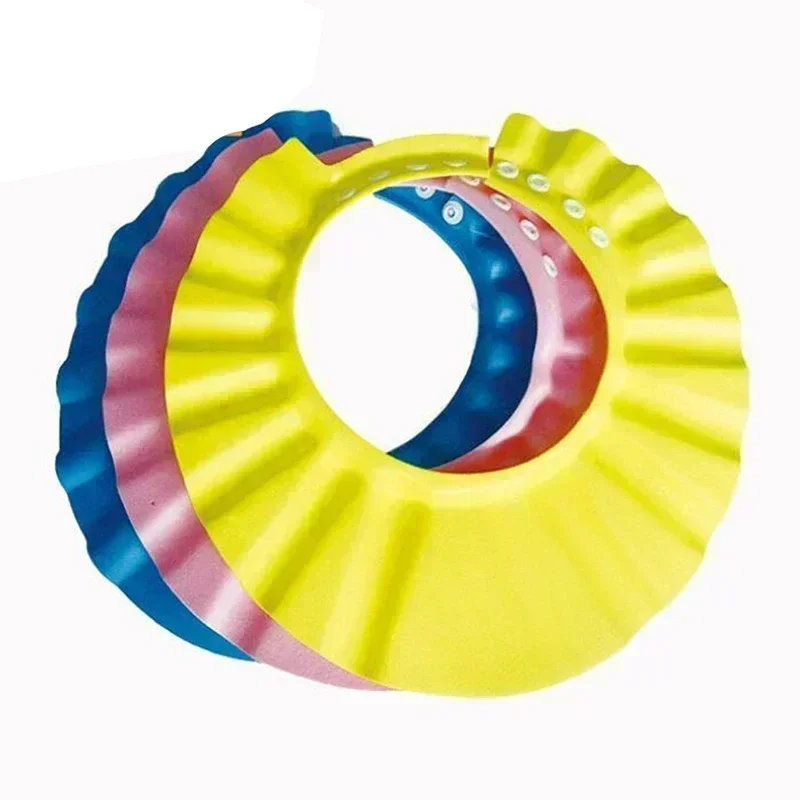 Baby Bath Cap Visor Hat Adjustable Baby Shower Protect Eye Waterproof Shampoo Splashguard Hair Wash Shield hair wash hat,hair wash shield,shampoo shower cap,baby hat