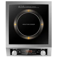 3500 Вт индукционная плита высокой мощности для коммерческого приготовления пищи, аккумуляторная плита, индукционная плита, индукционная плита — изображение 2