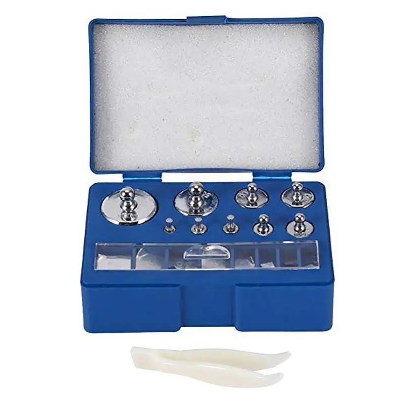

Calibration Weight Kit Precision Calibration Weights With Tweezers And Storage Box 10mg-100g Test Jewelry Scale Equilibrium