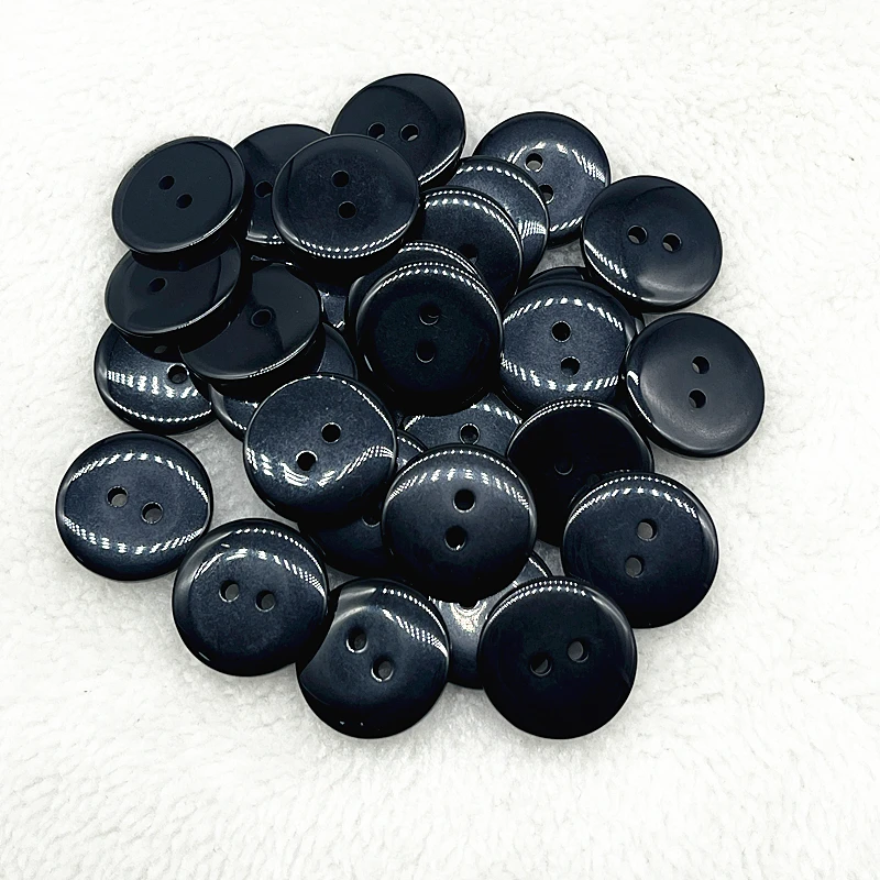 Description Picture 5 of item9mm---34mm Two Holes Transparent White Small Buttons Bread Round Resin Sewing Buttons Diy Clothing Accessories