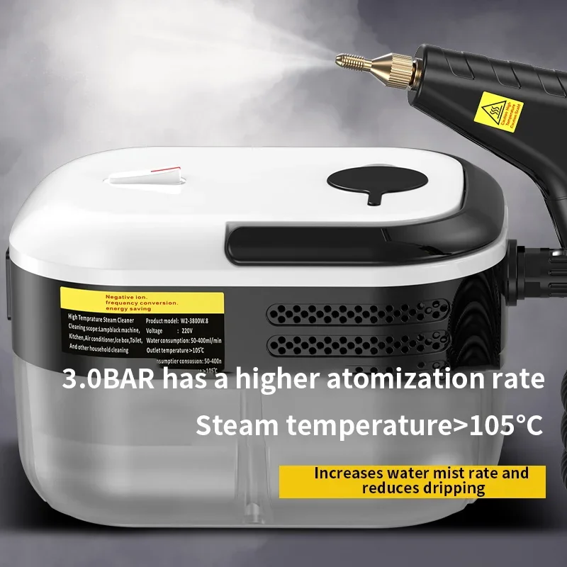 Electric Steam Cleaner High Temperature Sterilization Air Conditioning Kitchen Hood Car Cleaning Machine 110V US /220V EU Plug 4