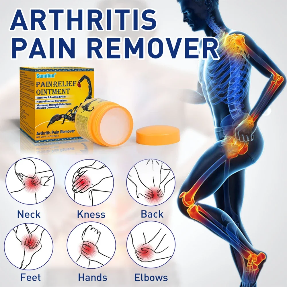 Scorpion Venom Chinese Pain Relieve Cream Rheumatoid Arthritis Joint Back Herbal Analgesic Balm Pain Relief Ointment pain relief cream,knee pain relief cream