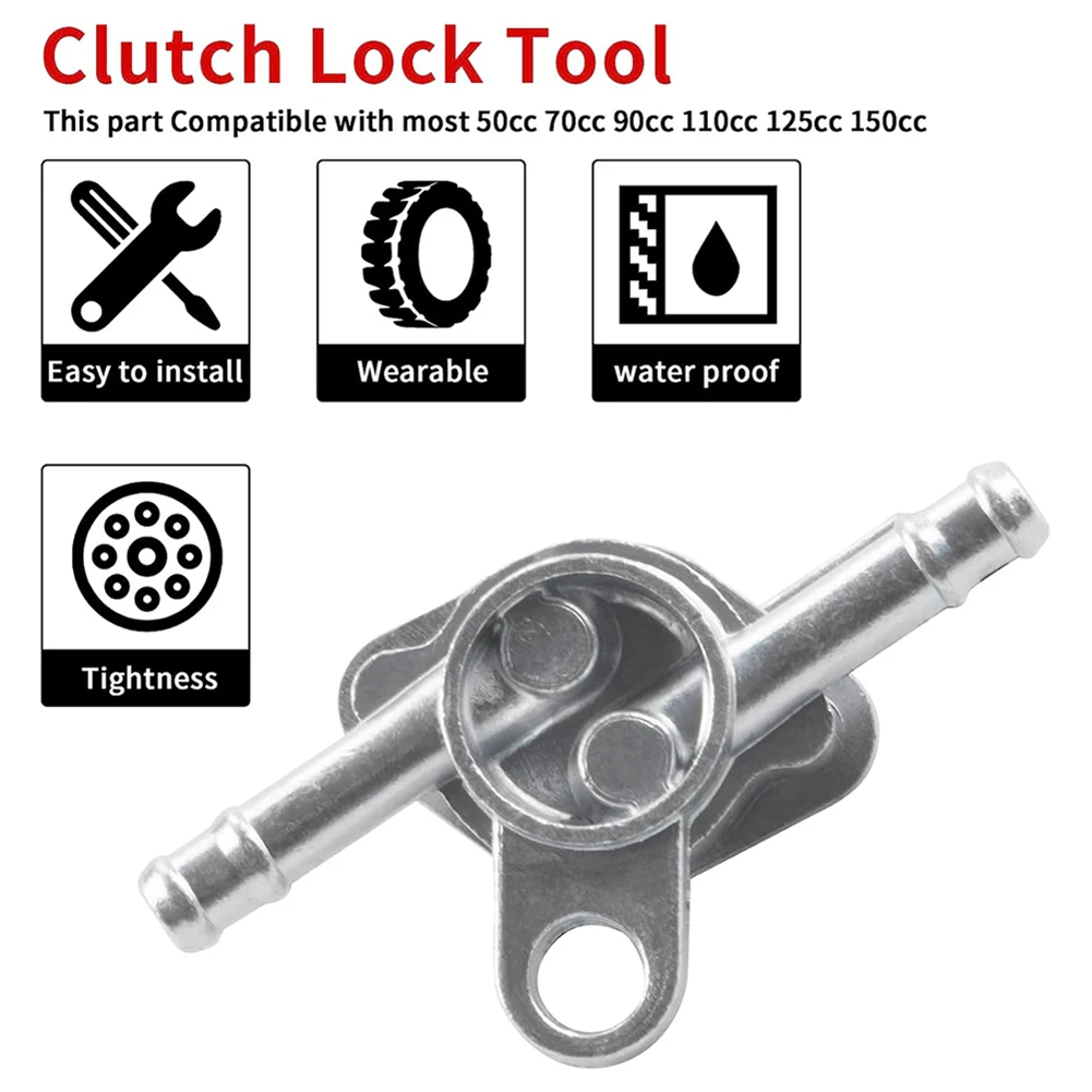 Petcock Valve ON OFF Switch Control Inline Fuel Tank Tap Valve Petcock On-Off Switch for Motorbike Mini Auto Dirt Bike