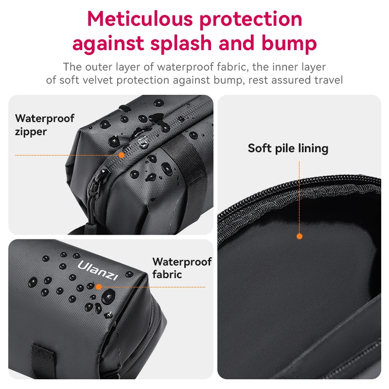 Ulanzi PK-04 Carrying Bag For DJI Osmo Pocket 3 Customized Design Lightweight Portable Photography Case For Outdoor Accessories camera accessories photography storage case