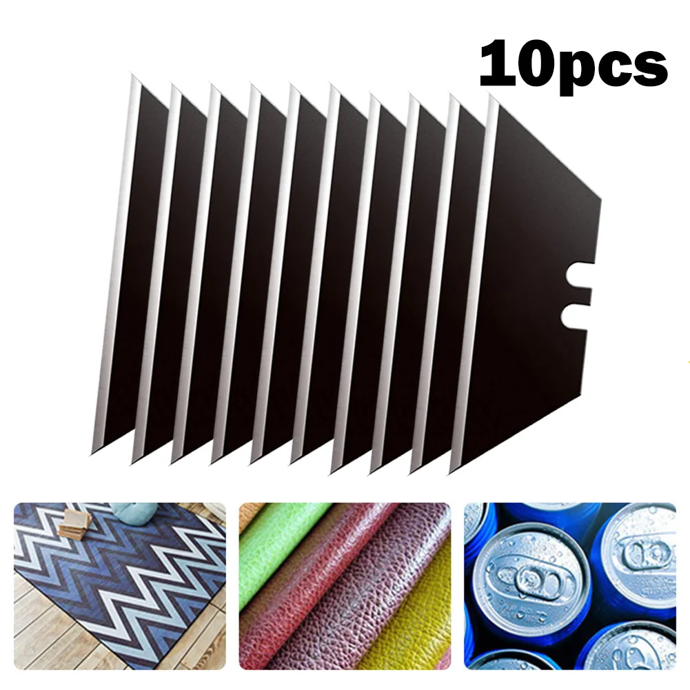

10Pcs/Set Trapezoidal Blade Replacement Blade Art Craft Cutter Tool Multifunction For Home Decoration Manual Cutting