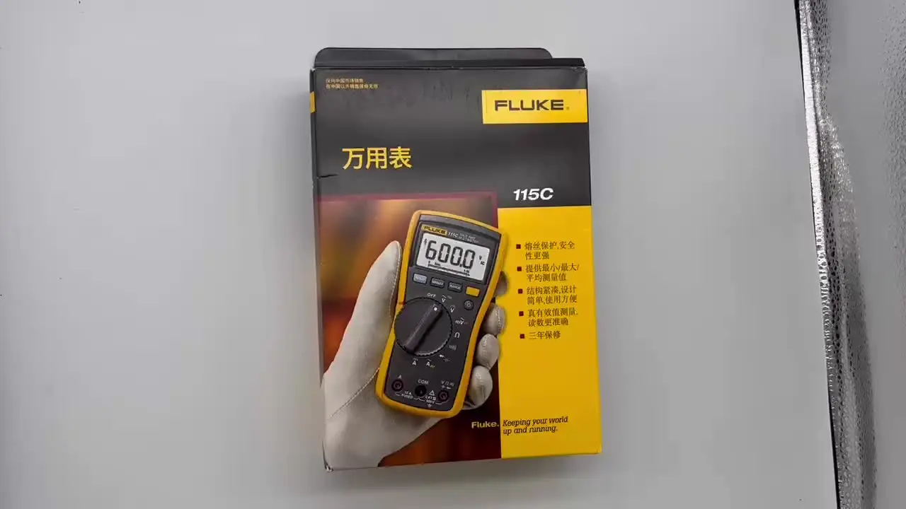 Fluke 115 115C F115C 真の実効値マルチメータテスター デジタル 