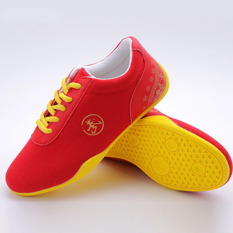 Description Picture 4 of itemCanvas Kung Fu Shoes Martial Arts Tai Chi Taekwondo Wu Shu Karate Sport Shoe Couple Sneakers Adult Shoes Large Size 27-46