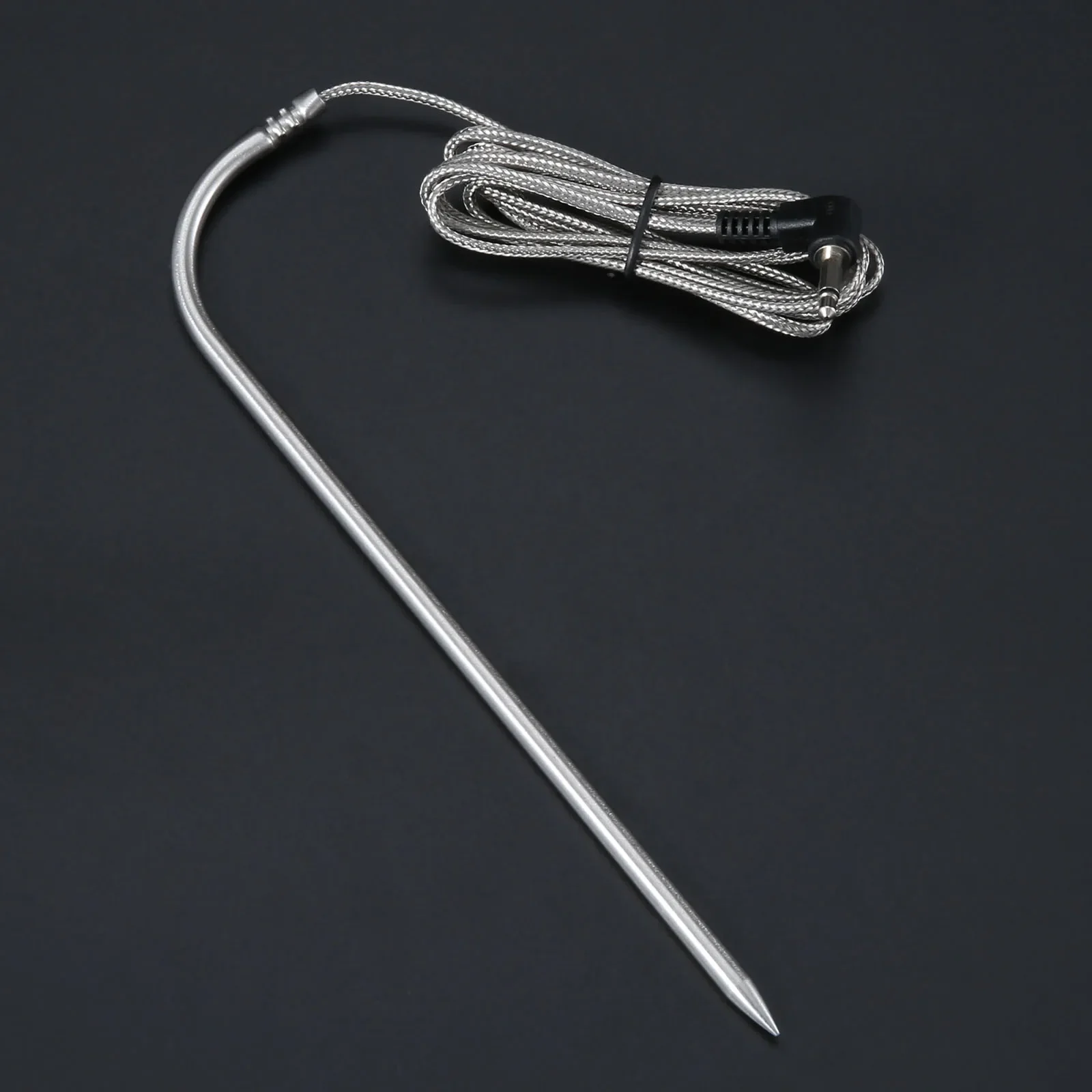 1Pc Pb-Rp-1250 Bbq Sensore Sonda Temperatura Carne 18Cm Fit Pit Boss Pellet Di Legno Grill Rtd Controllo Lettura 3.5Mm Adattatore Universale