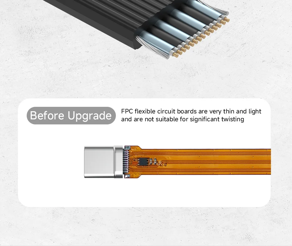 USB-C Short Cable USB4 V2.0 240W 80Gbps – L-Shaped Plug Hagibis