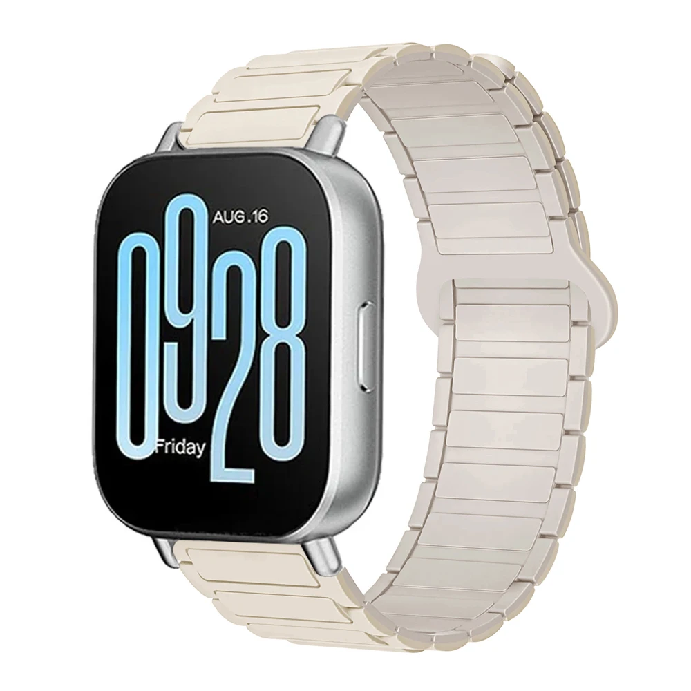 Magnetic Silicone Loop Strap - 22mm Wristband Bracelet