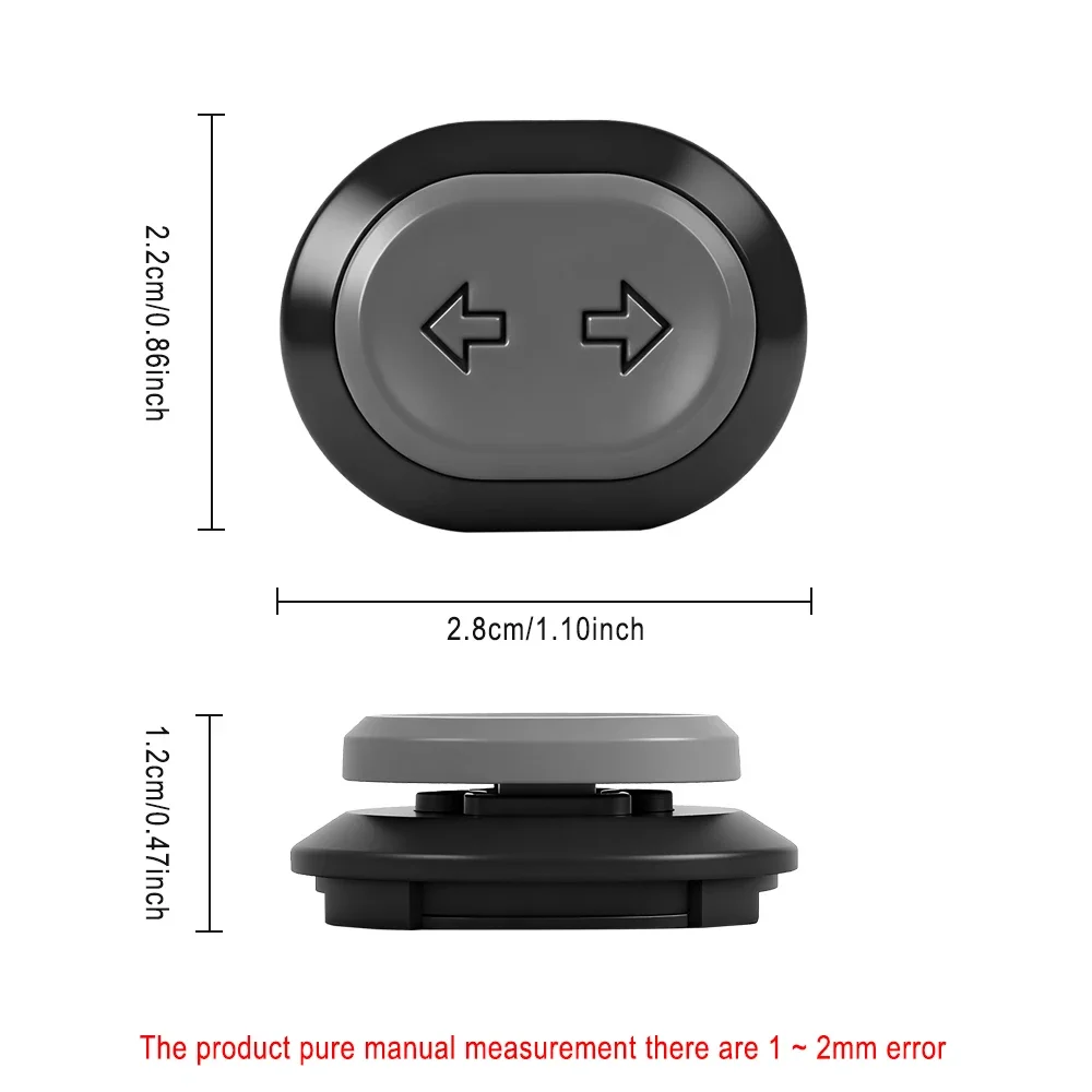 1/2/10/20PC Lenkung Schalter Taste Links Rechts Drehen Licht Taste für Ninebot E2 PRO/F2/F2 PLUS/ PRO/G2 Für Xiaomi 4 Pro Plus Max – Detail 14