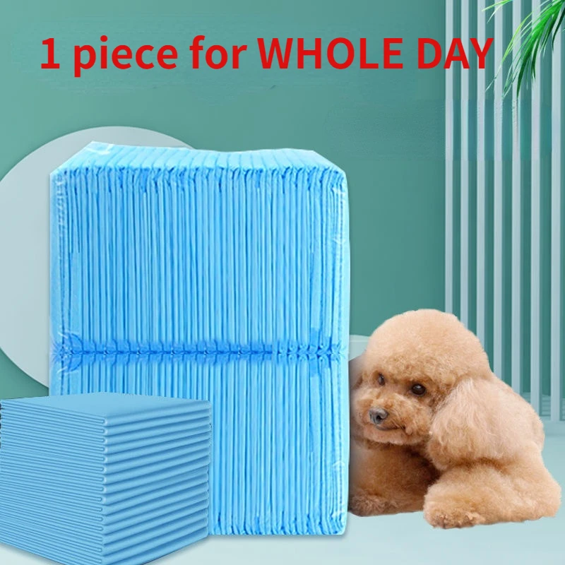 50/100pcs thickening Dog Training Pee Pads Super Absorbent Pet Diaper