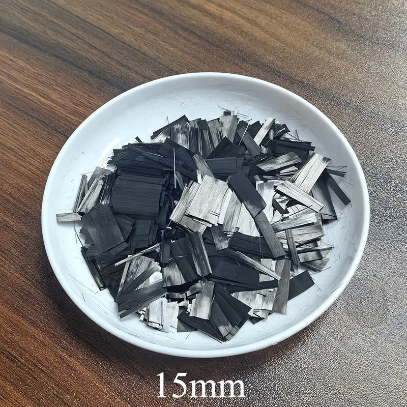 High Strength Carbon Fiber Chopped Bundle - Marble Texture DIY Interior Parts, 100g