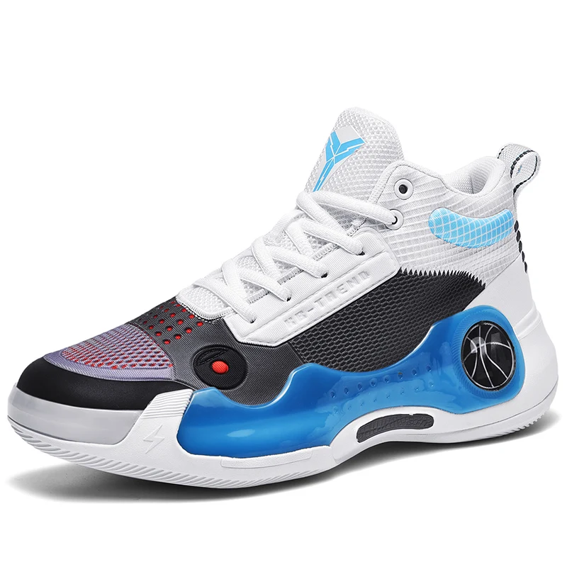 

KuBang Basketball shoes have friction sound sneakers actual anti - slip wear - resistant shoes