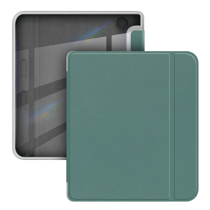 Acrylic Magnetic Smart Cover with Soft TPU Back
