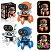 Kids Dance Robots Music LED 6 Claws Octopus Robot Birthday Gift Toys For Children Early Education Baby Toy Boys Girls 6